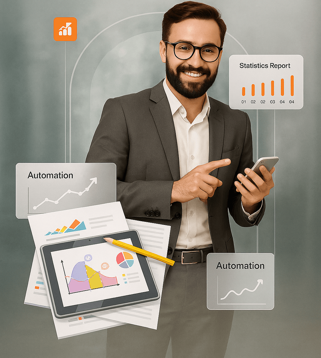 Awesome hero page image